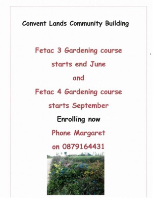 Gardening poster