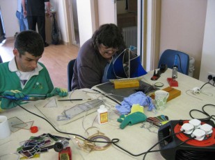 Aine Daly  Tara Crescent designing a glass based Yacht 